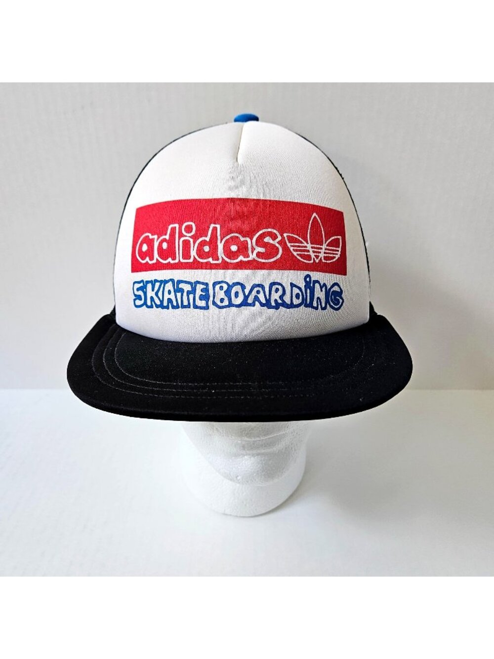 Adidas Hat Cap Mens One Size Skateboarding Mesh Trucker Snapback